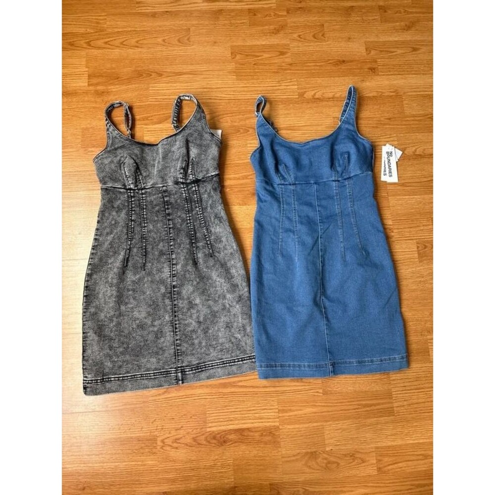 Denim Mini Dress Bundle Size Extra Small - NEW!